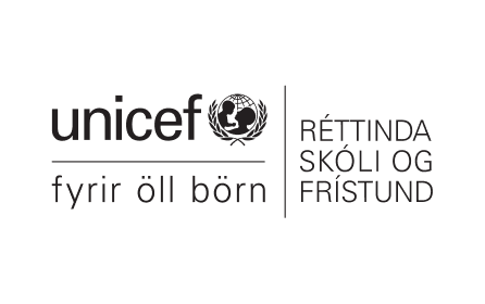 Lógó UNICEF réttindaskóla og frístund